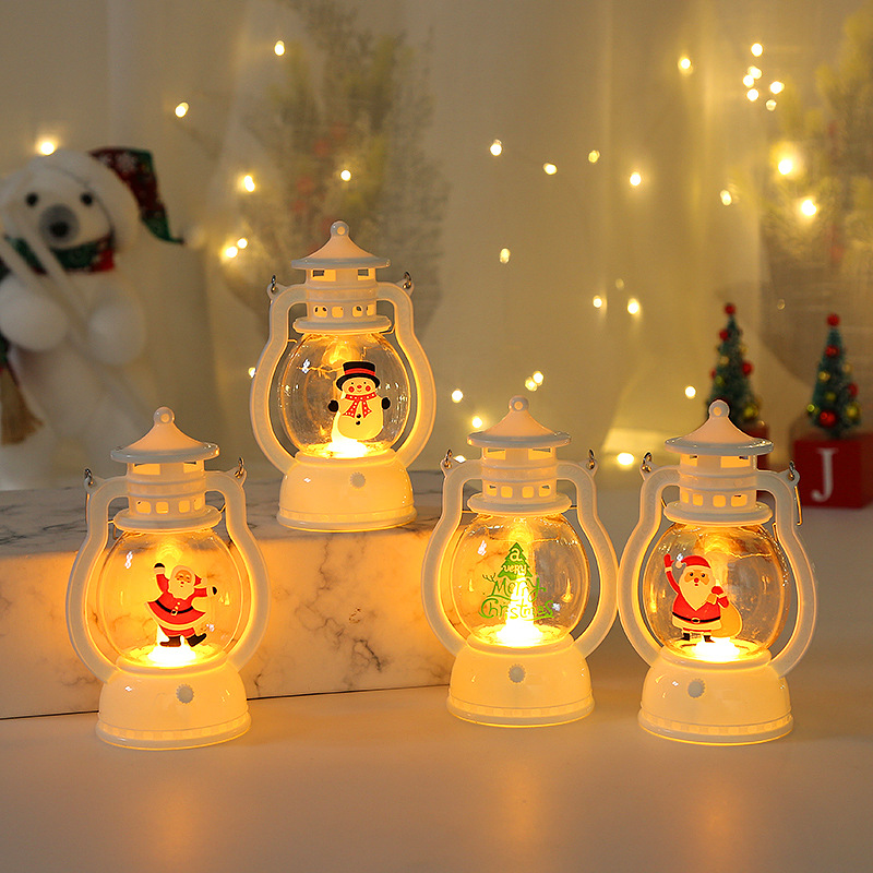 크리스마스 LED 불빛 랜턴 램프 감성 인테리어 산타 트리